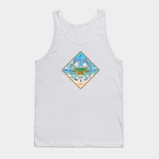 St. Pete Beach, Florida, Blue Crab on Beach Tank Top